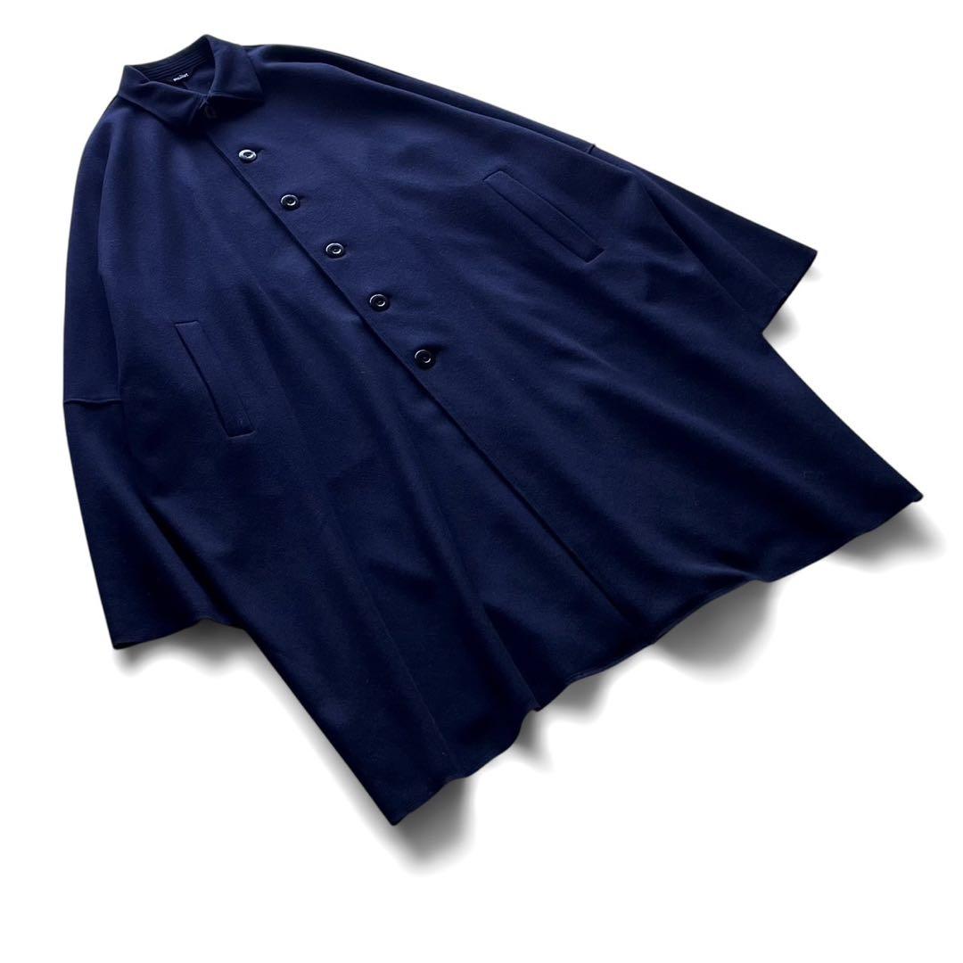 【美品】maillotマイヨ/mature melton lots coat