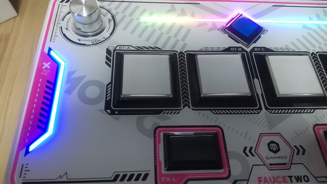 サウンドボルテックス FAUCETWO コントローラー 静音化 完動品