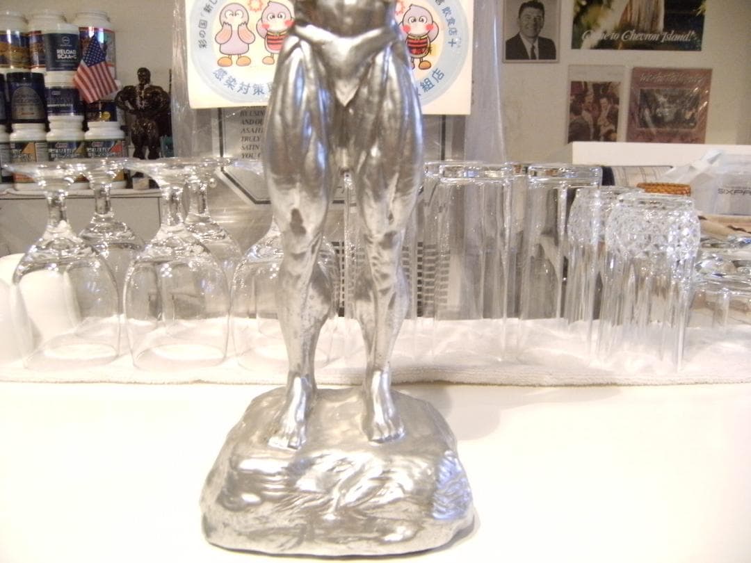 非売品 優勝 ボディビル トロフィー オブジェ☆ゴールドジム,プロレス