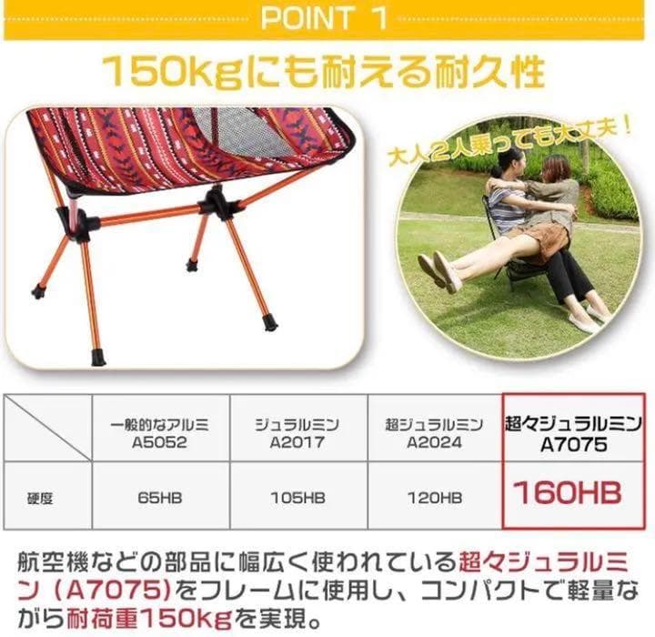 2脚セット❣ハンモックの様な座り心地でゆったりリラックス♪❤アウトドアチェア