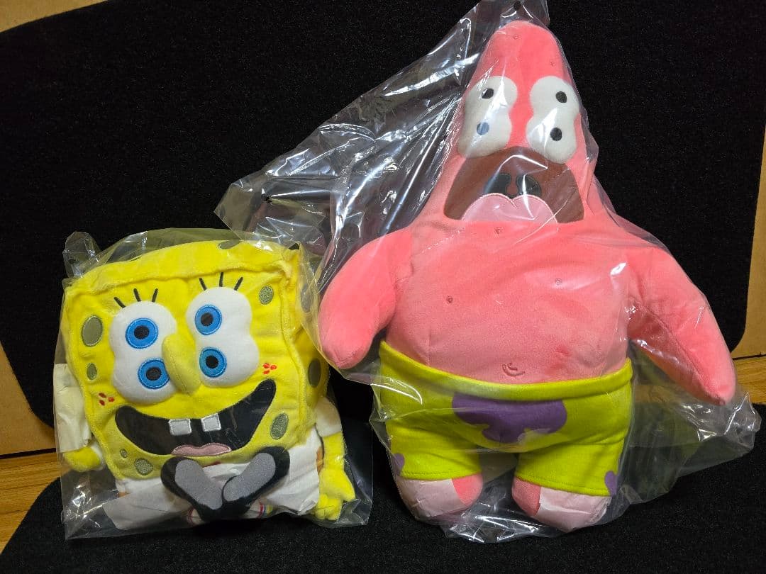 スポンジ・ボブとパトリック ぬいぐるみセット ユニクロ - メルカリ