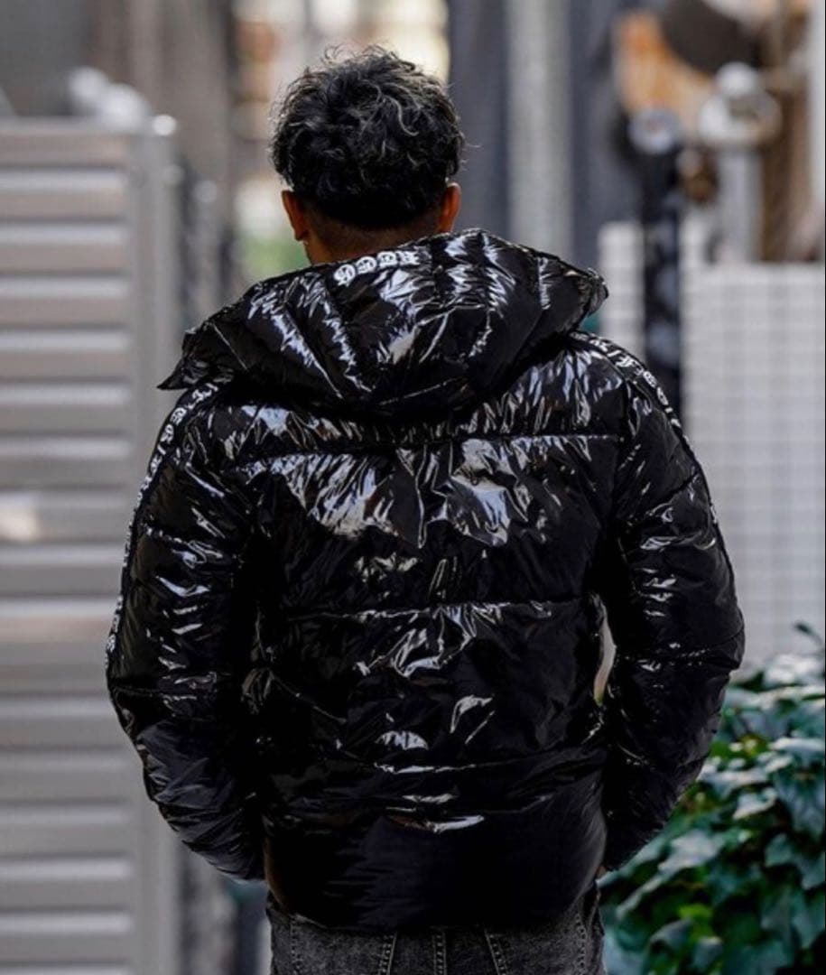 希少 アダムスジャグラー RTEG O.E ブルゾンダウンジャケット M