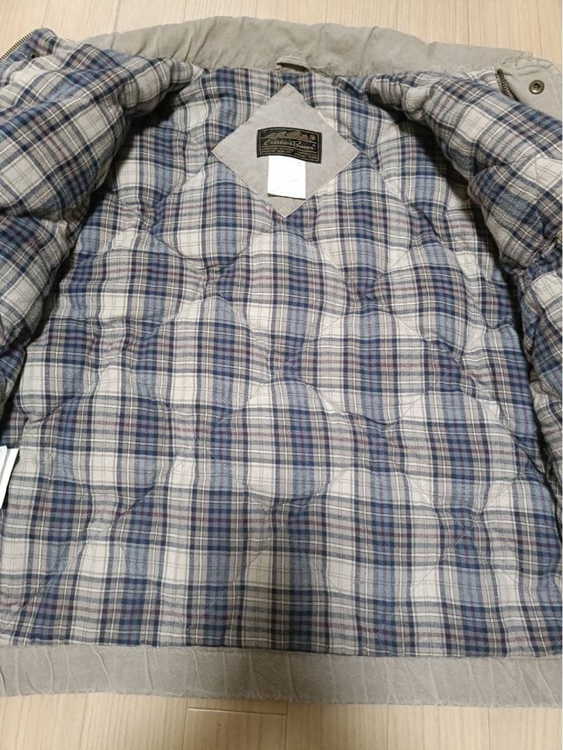 【L】80s エディーバウアー コットングースダウンJK_マレーシア製