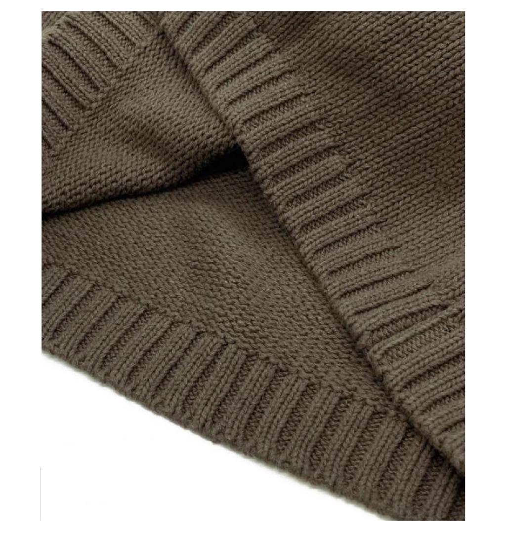 Stussy Roll V-Neck Logo Sweater M