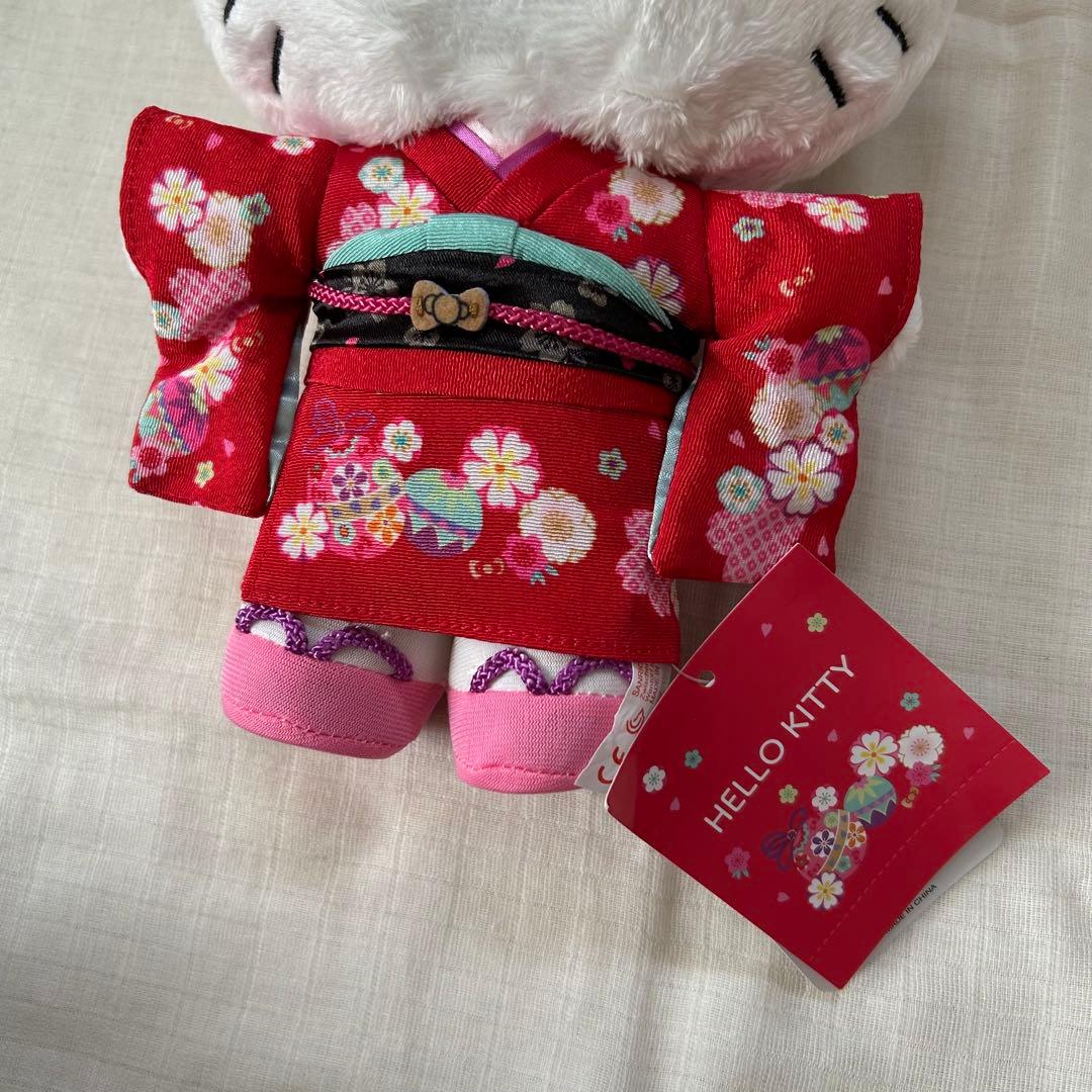 229n5356】サンリオ ハローキティ 着物キティぬいぐるみ - メルカリ