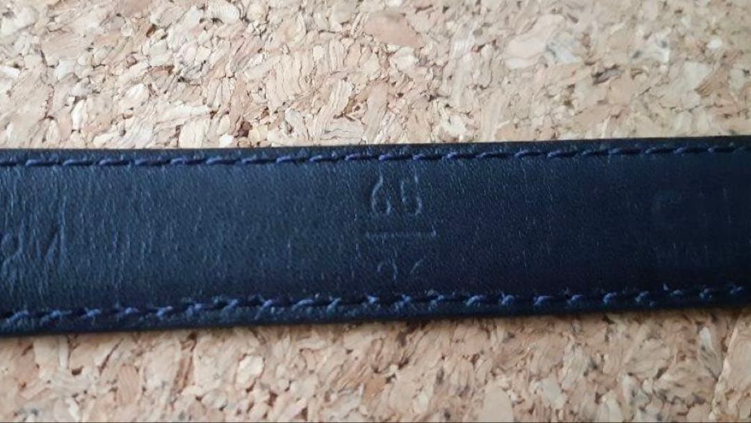 〈CHANEL(シャネル)〉ダブルココマークベルト