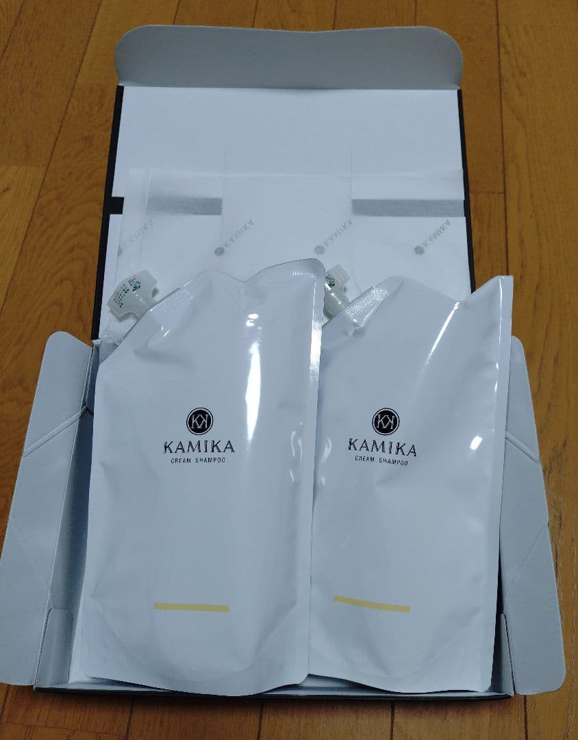 KAMIKA オールインワン クリームシャンプー ベルガモットジャスミン 2個