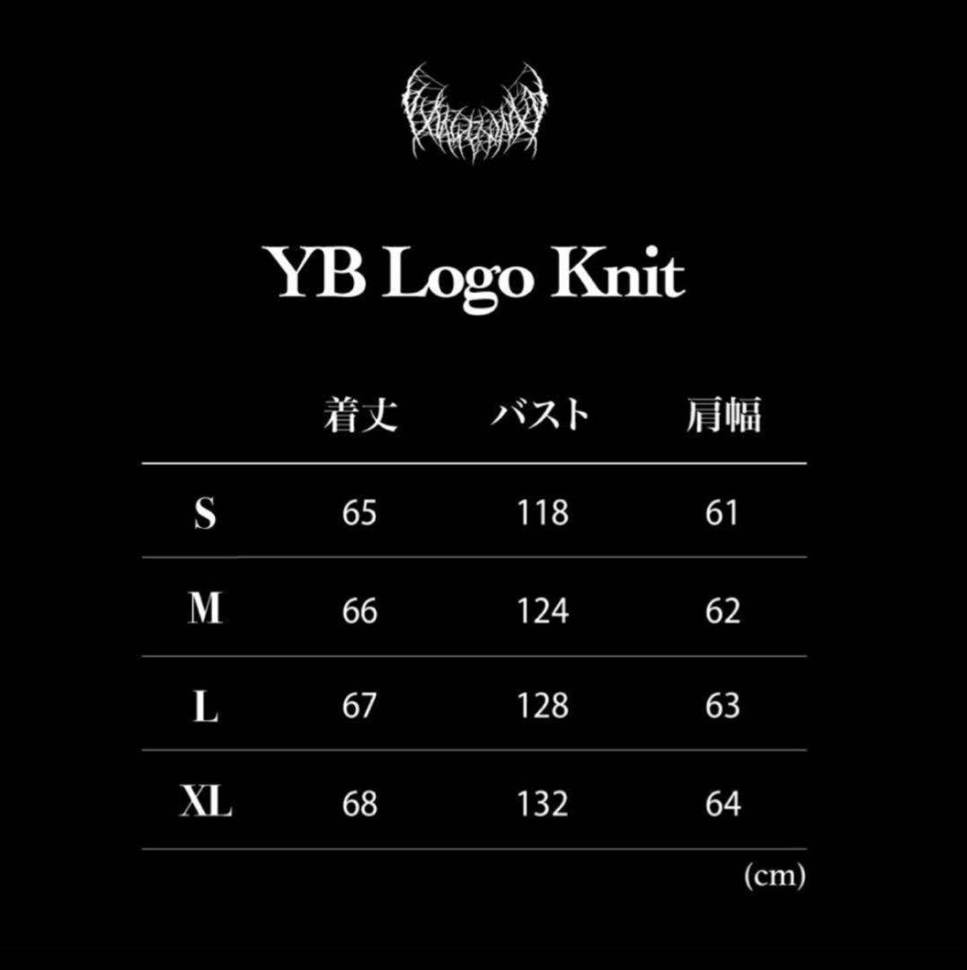 最安値] Yxngbratz YB Logo Knit (Black) L - メルカリ