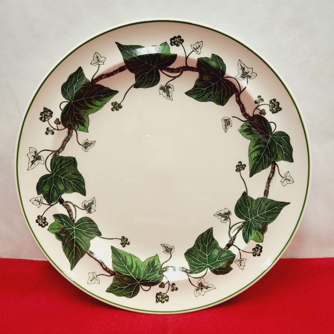 Wedgwood ウェッジウッド ナポレオンアイビー 大皿 26.5 プレート