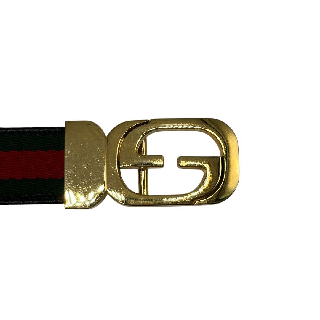 良品　グッチ　GUCCI　ベルト　シェリーライン