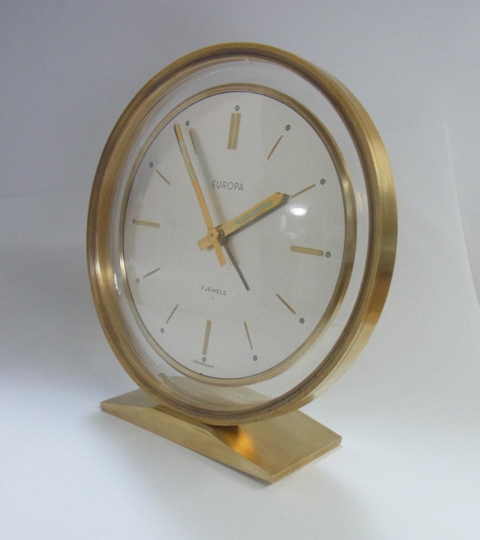 ドイツ製機械式時計　置時計　Europa　稼動品（出品2）