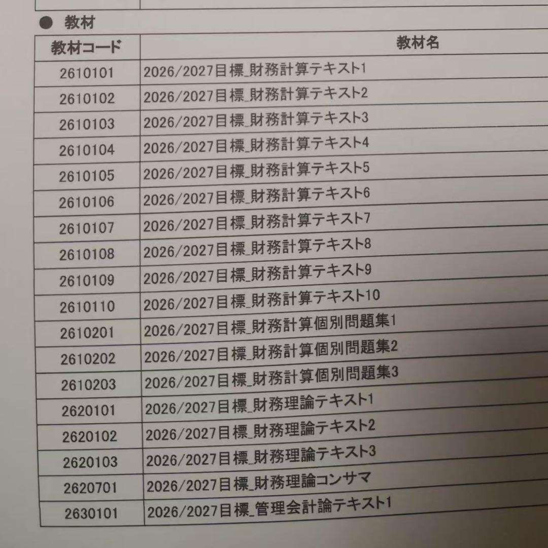 Koh CPA会計学院短答式試験テキスト＆問題集セット