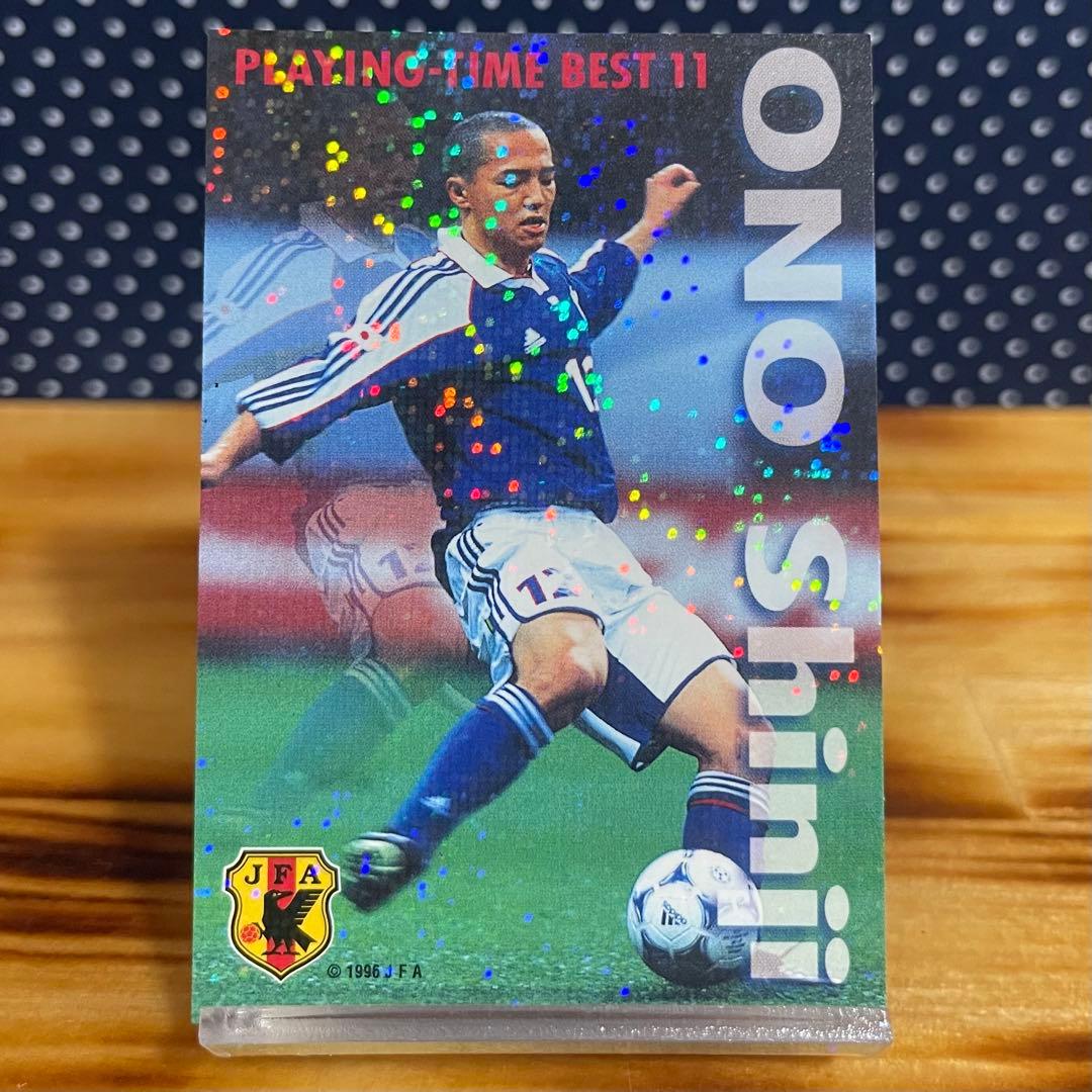 激レア】キラ 日本代表 小野伸二 Jリーグチップス プロモ カード