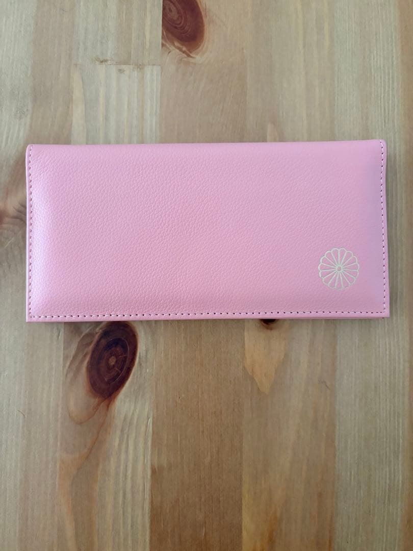 皇居財布 ピンク 長財布 - メルカリ