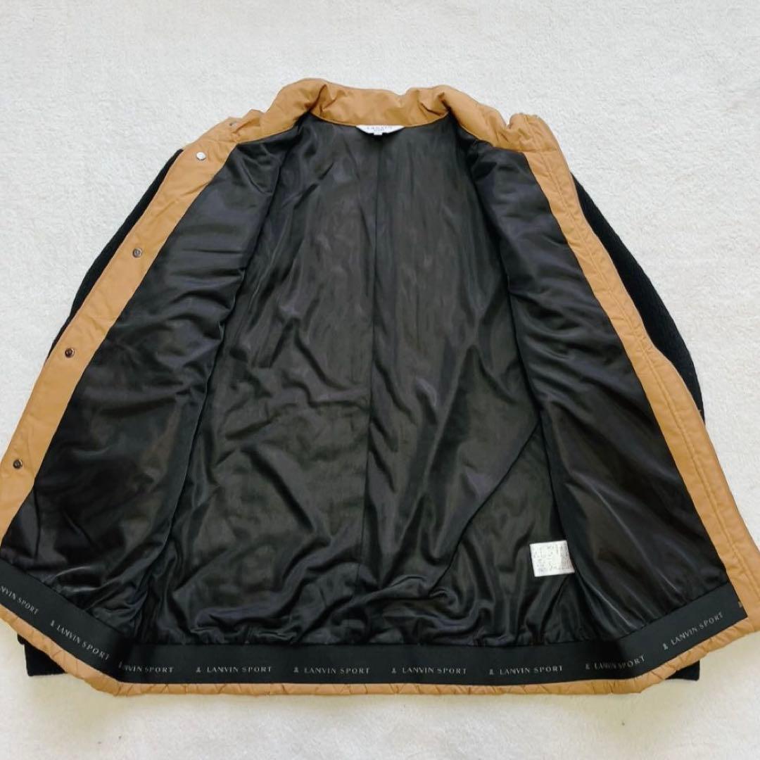ランバン スポール 現行　中綿　ハイブリッドブルゾン 蓄熱保温　ジャケット　L