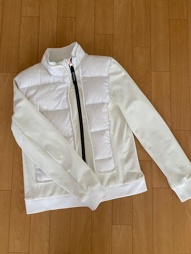 MARK&LONA マークアンドロナ　コードシリーズ　ハイブリッドジャケット　白