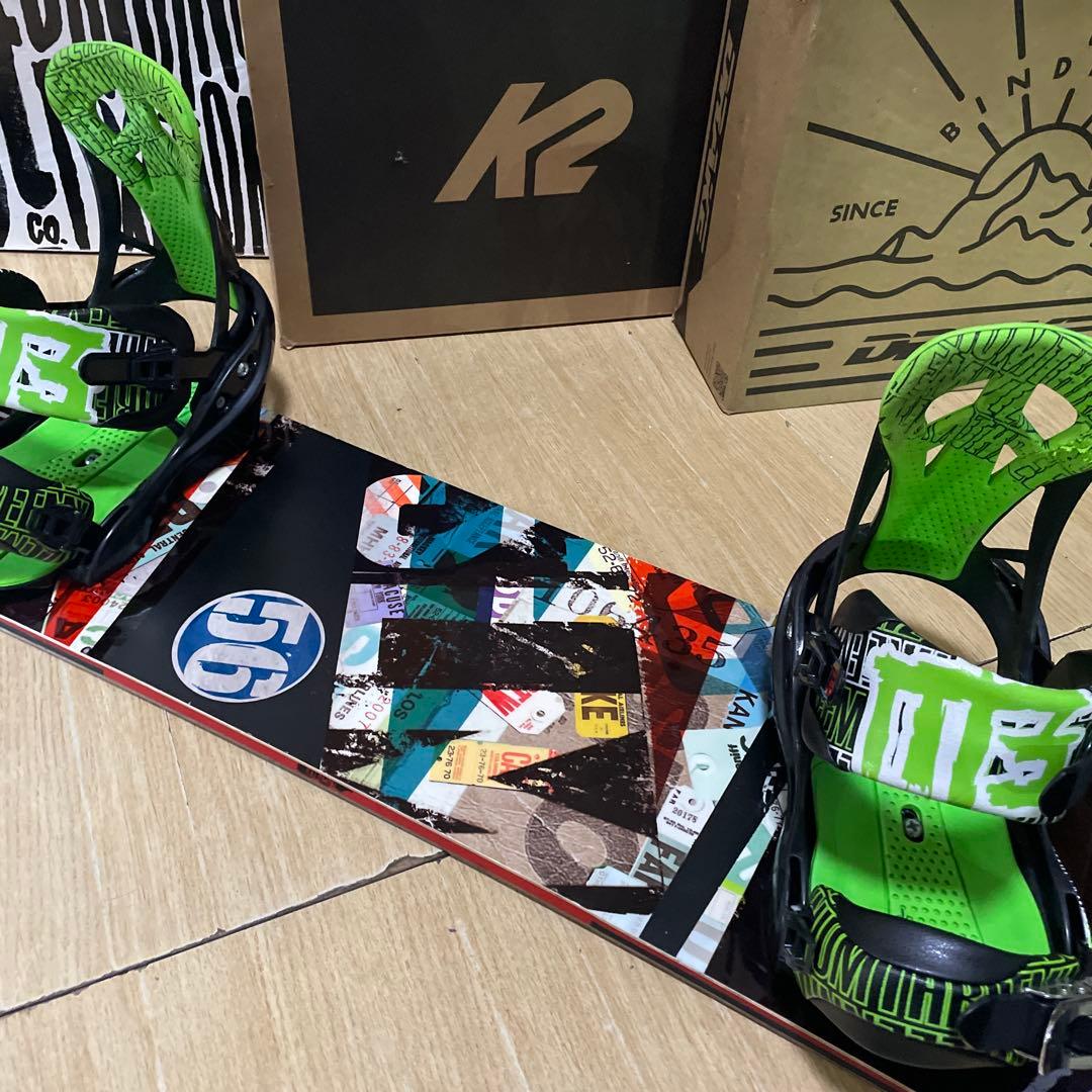 SALOMON×M3 サロモン バインディング付スノーボードセット