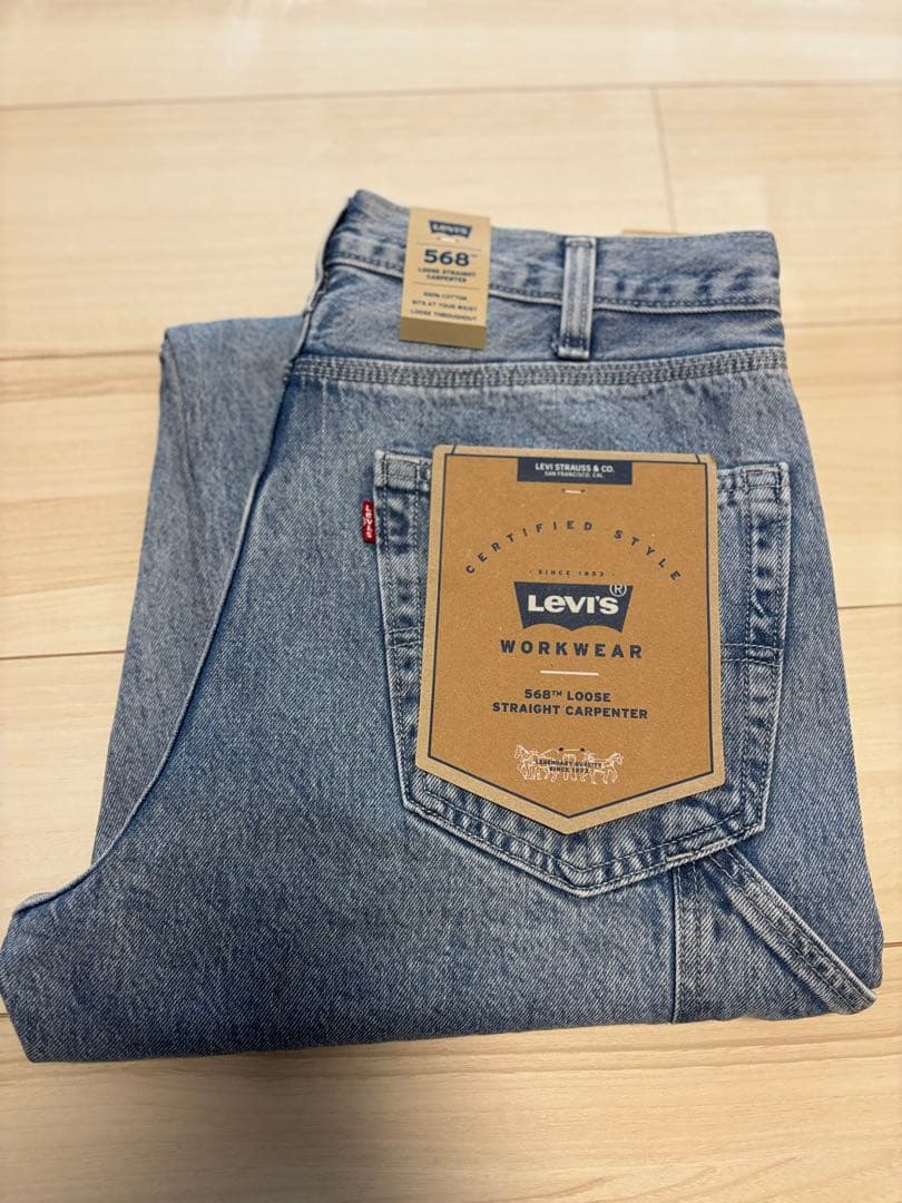 最安値】リーバイス568 W30 ルーズストレート カーペンター 578 - メルカリ