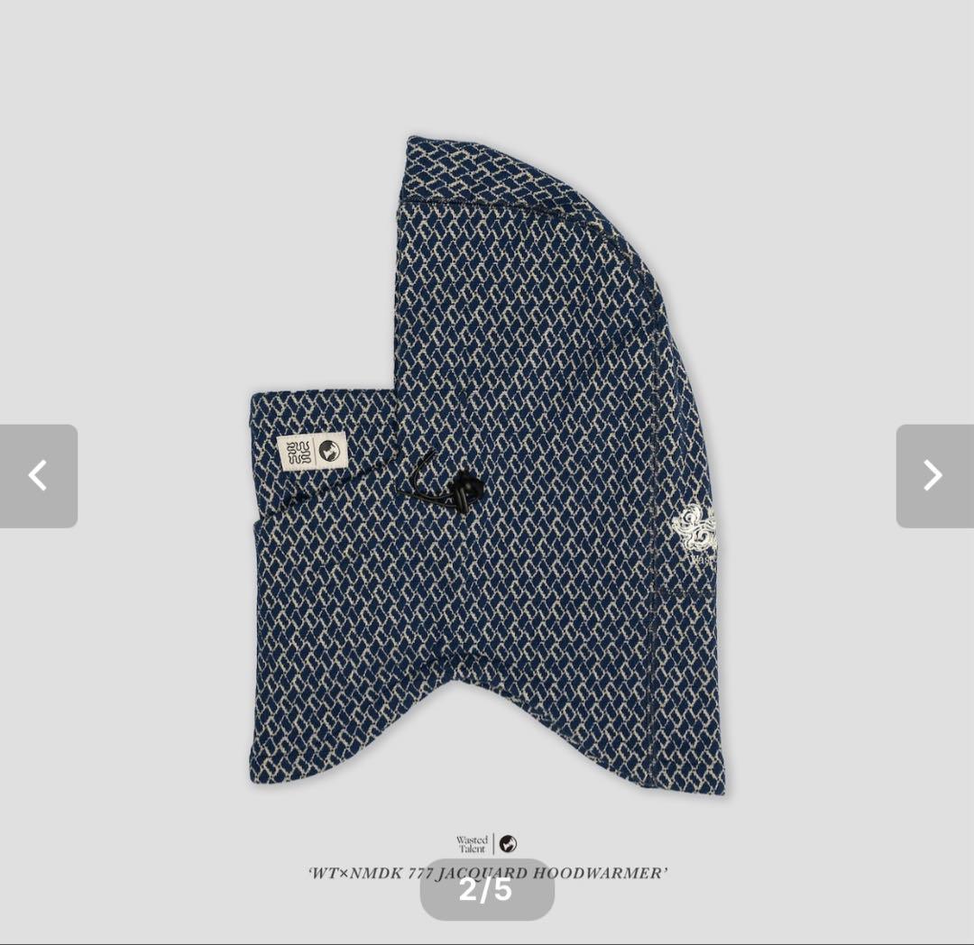 スノーボード 777 JACQUARD HOODWARMER NOMADIK