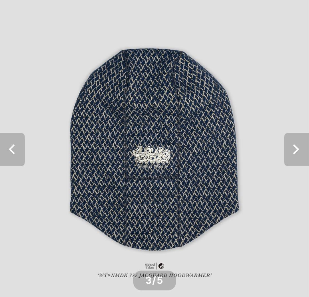 スノーボード 777 JACQUARD HOODWARMER NOMADIK