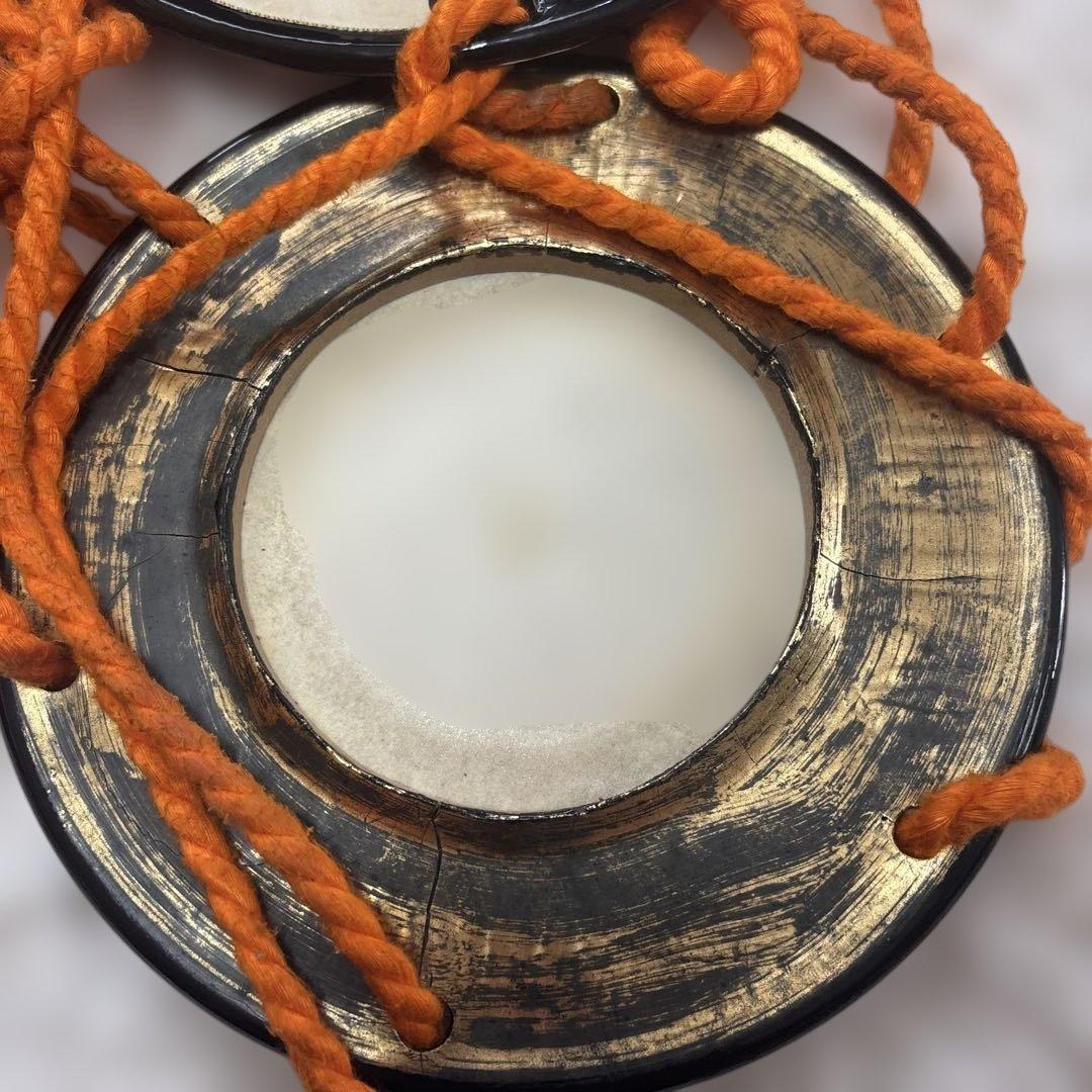 小鼓 本皮2枚 調緒つき