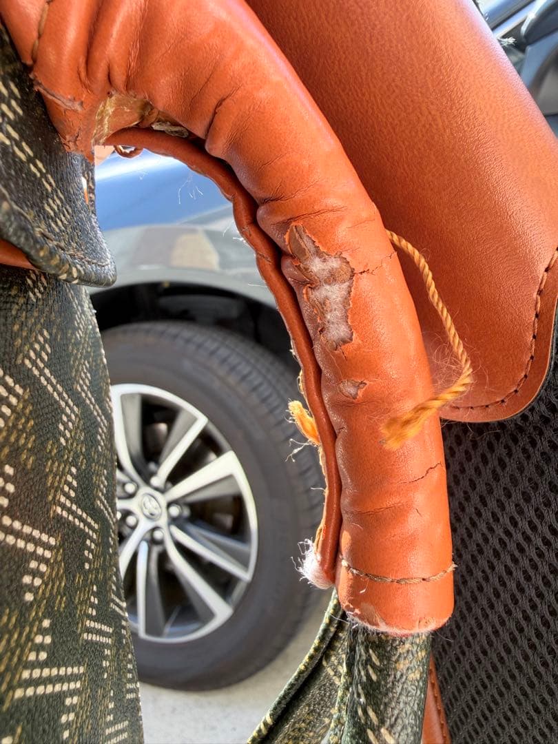 杉崎レザレクション　ゴルフキャディバック　ヘッドカバーセット