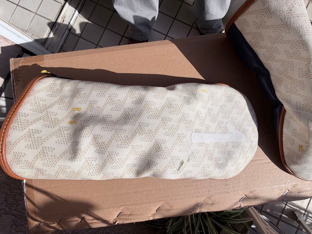 杉崎レザレクション　ゴルフキャディバック　ヘッドカバーセット