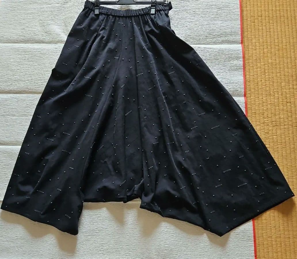 慈雨 変形サルエルパンツ スカート風慈雨 変形サルエルパンツ スカート