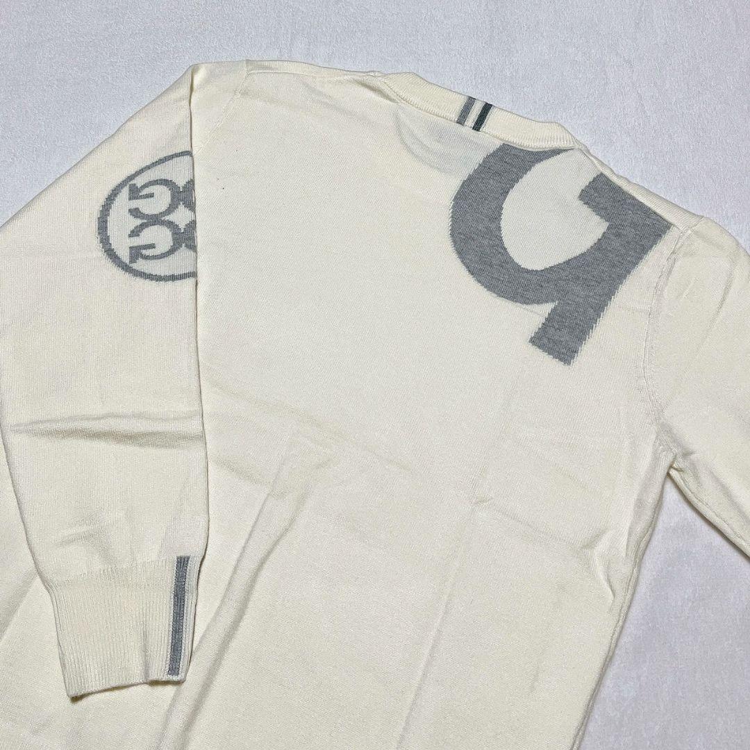新品　G/FORE　ジーフォア　ゴルフ　セーター　ホワイト　M　メンズ