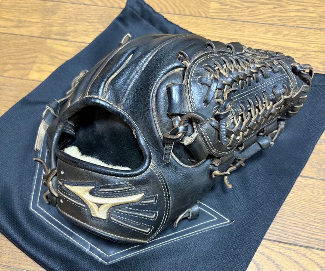 Mizuno Global Elite 硬式グローブ 黒 ブランド 品 通販
