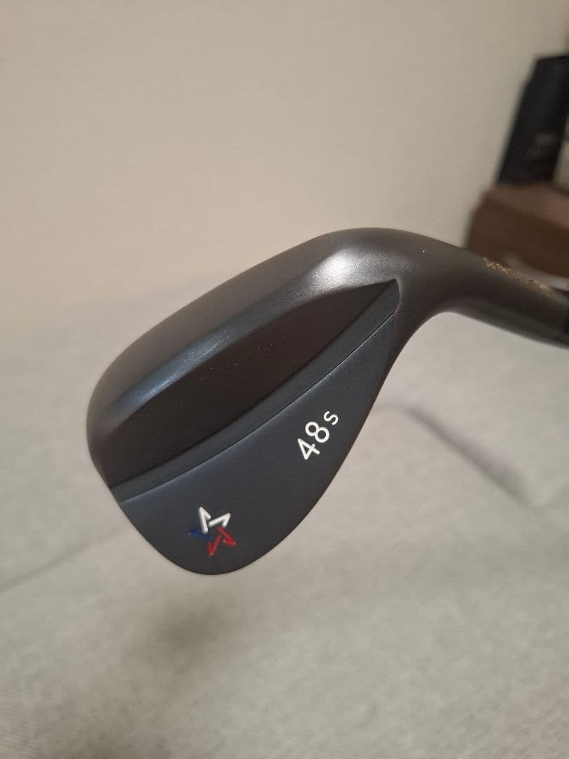 送料無料　極美品　アーティザン　ウェッジ　48度　黒染め　モーダス105　S