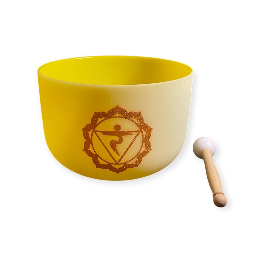 クリスタルシンギングボウル 25㎝ 10インチ シンギングボウル チャクラ