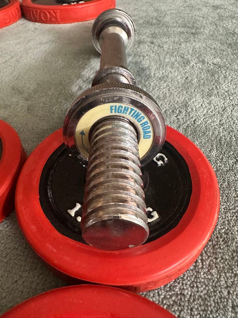 ファイテングロード　ダンベルプレートセット 計35k