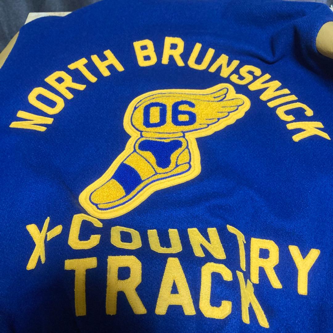 M*O様 80's VINTAGE FORDHAM アワードジャケット　袖革スタ