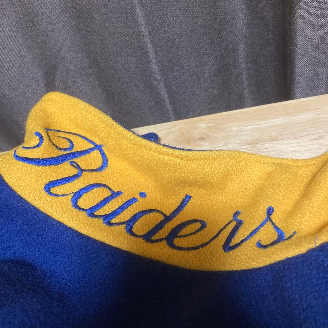 M*O様 80's VINTAGE FORDHAM アワードジャケット　袖革スタ