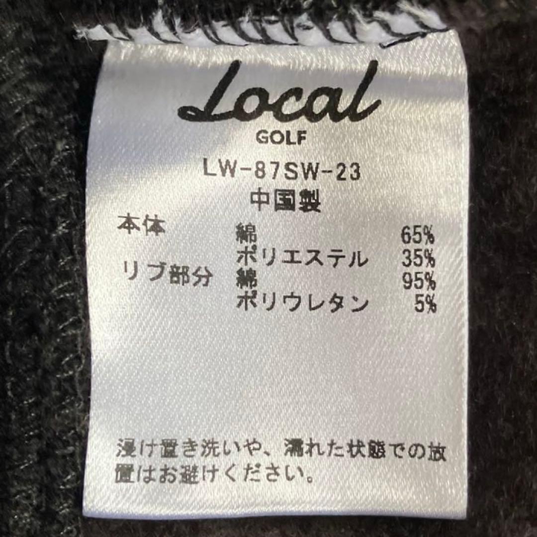 【未着用】 Local Golf レディース 長袖 トレーナー　タグ付 L