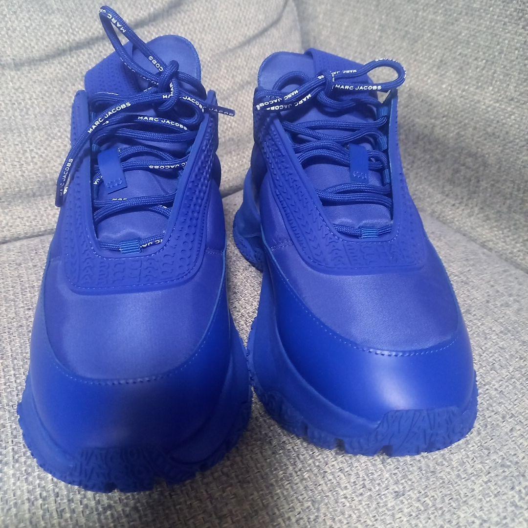 じゅんなめMARC JACOBS 青 スニーカー