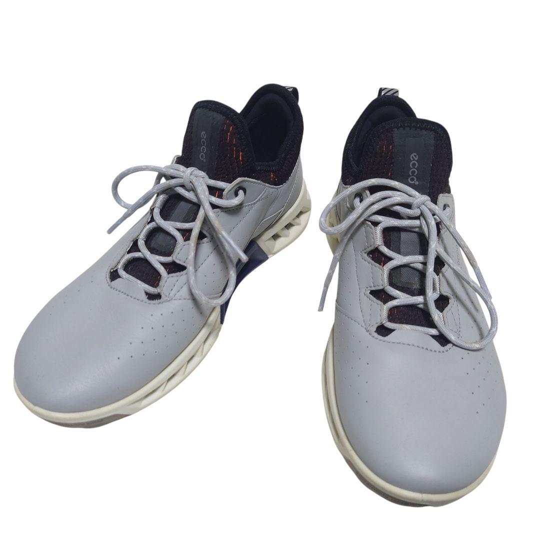 ECCO BIOM C4 ゴアテックス ゴルフシューズ グレー 39
