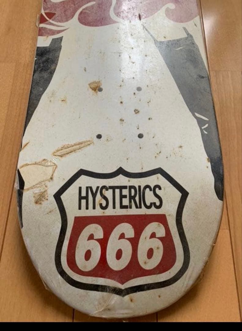 HYSTERICS 666 スケートボードデッキ