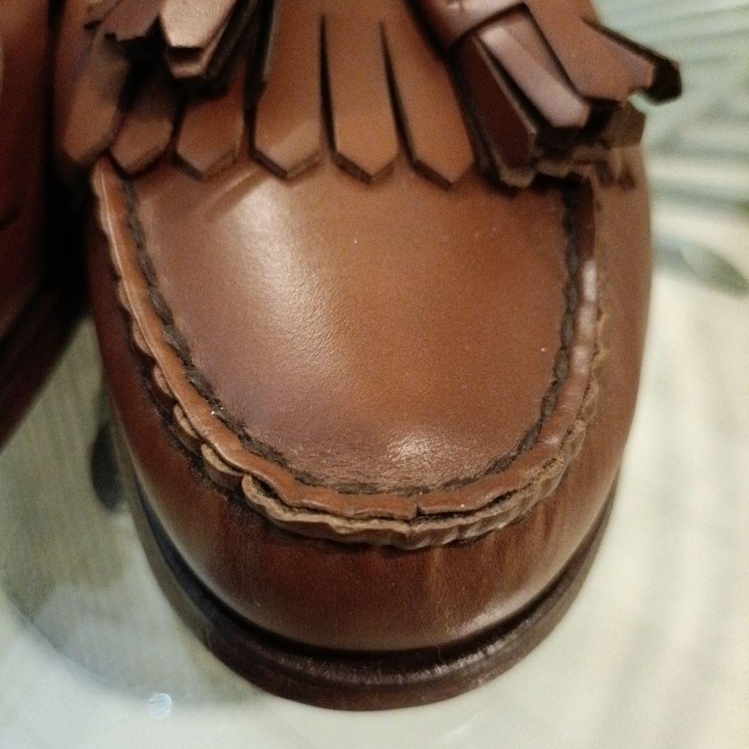 ポロバイラルフローレン 本革 ローファー　タッセルローファー　7ハーフ