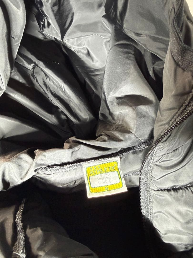 ATHLETA ダウンセットアップ　ブラック　値引き無し早い者勝ち