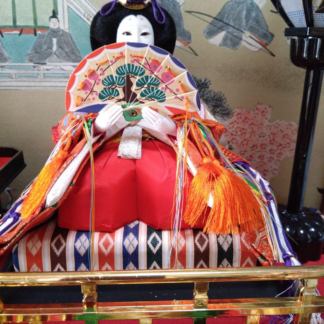 伝統的なひな人形 50年以上前のものなので箱が少し傷んでます。 - メルカリ