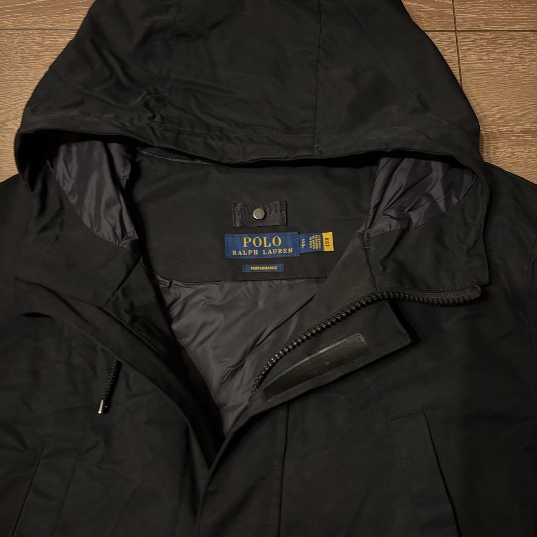 美品 現行　ポロラルフローレン フーデットジャケット　QRコードタグ　撥水