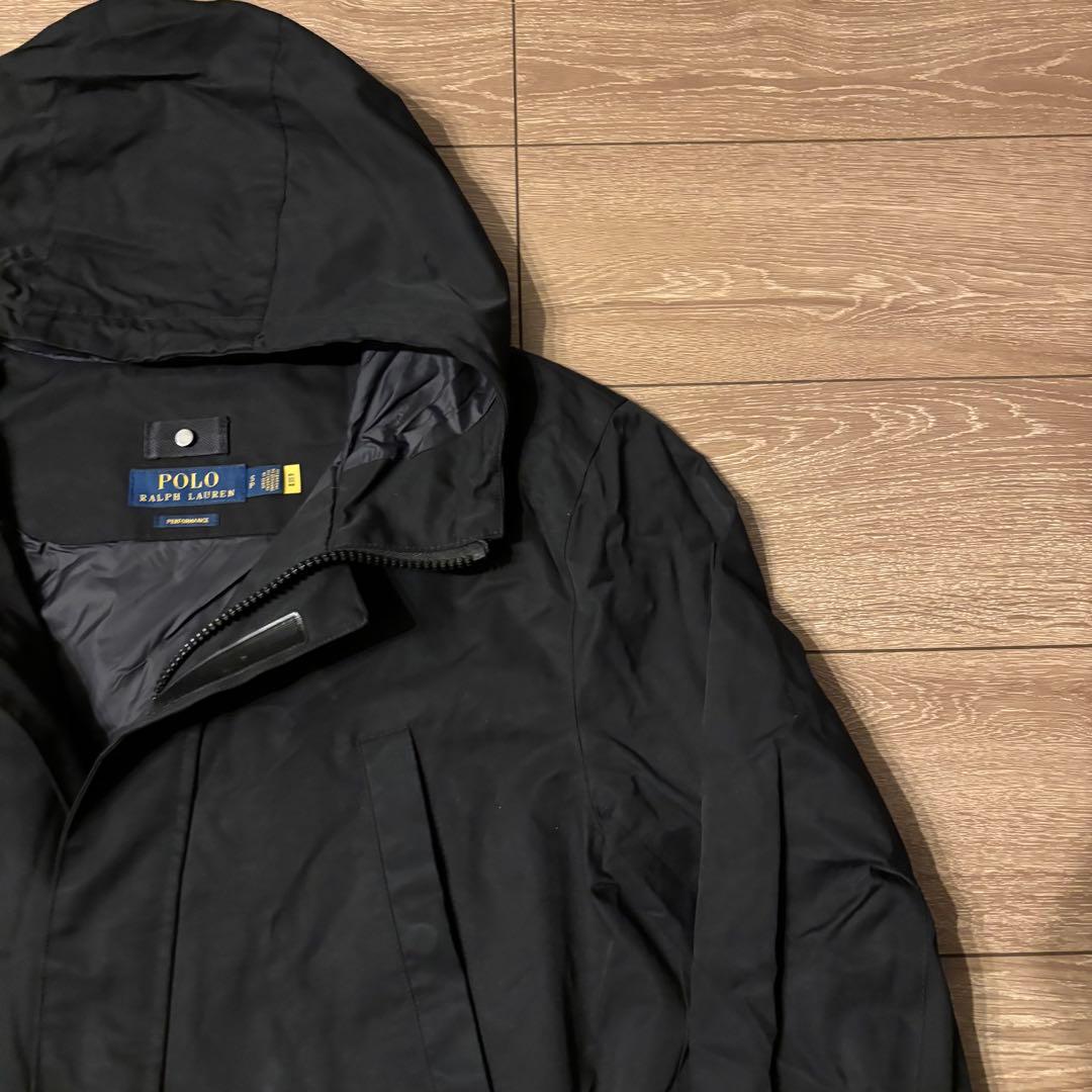 美品 現行　ポロラルフローレン フーデットジャケット　QRコードタグ　撥水