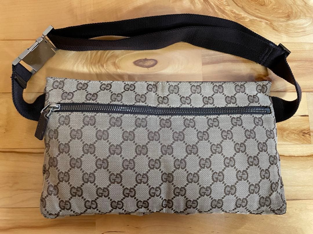 グッチ GGキャンバス ウエスト ボディバッグ