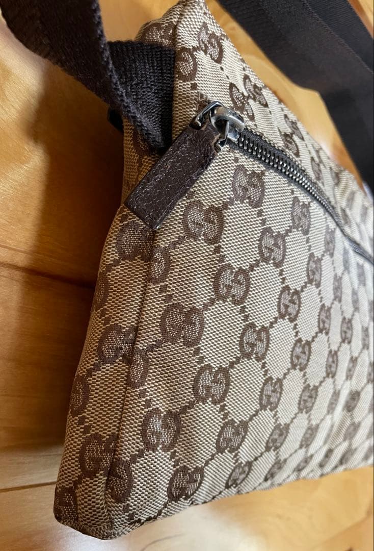 グッチ GGキャンバス ウエスト ボディバッグ