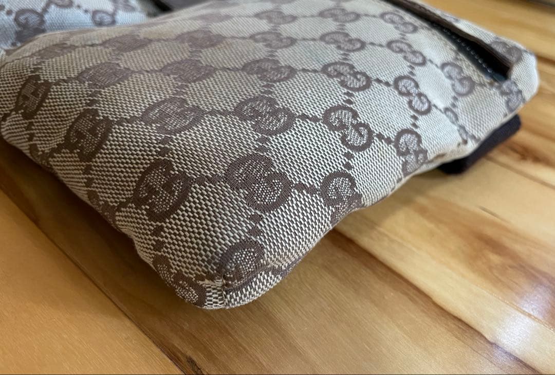 グッチ GGキャンバス ウエスト ボディバッグ