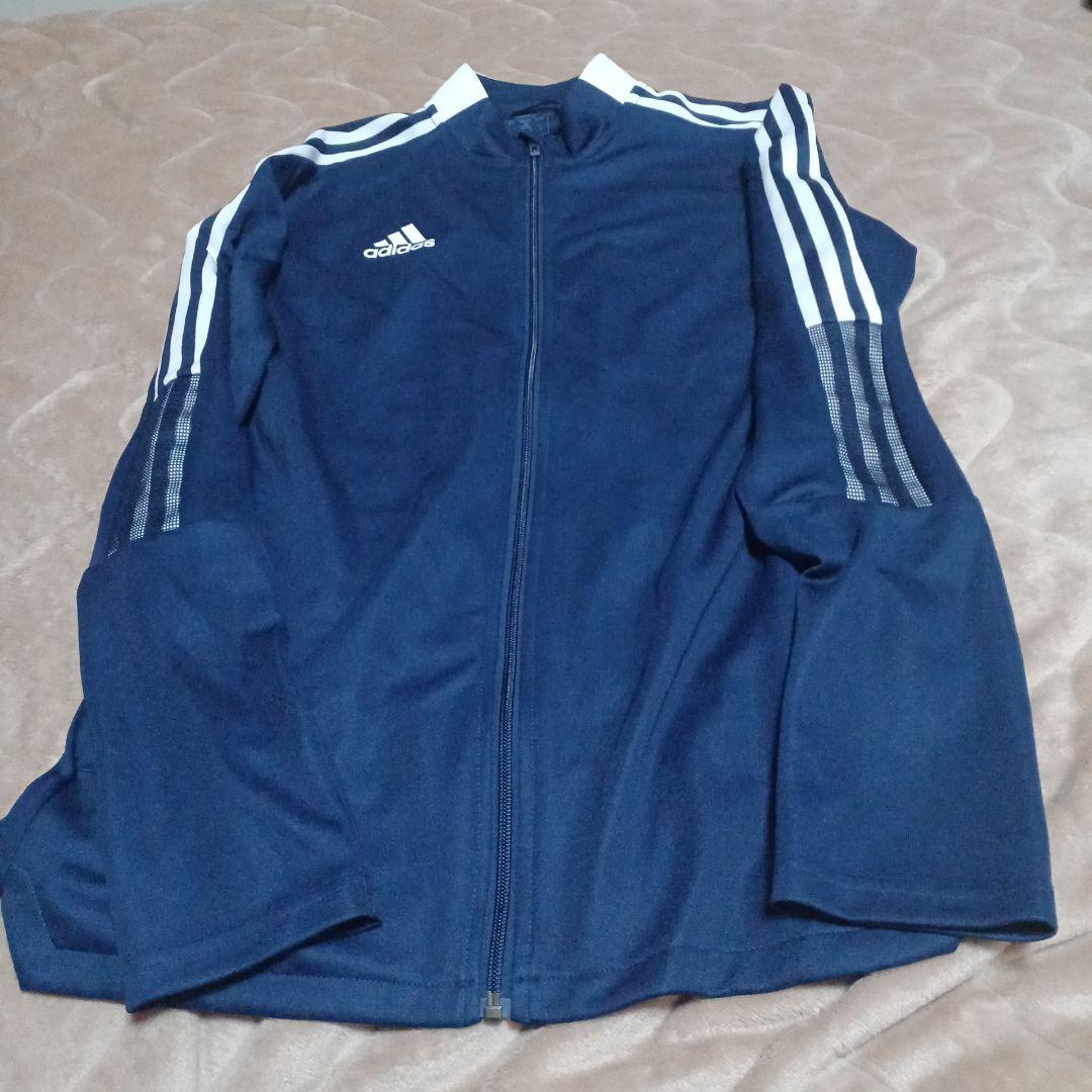 アディダス ジャージ ジャケット ネイビー 紺 tiro21 XO 2XL - メルカリ