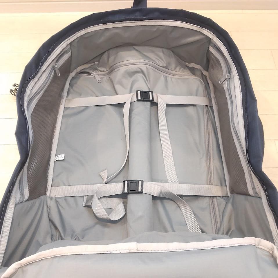 美品 モンベル ウィリーバッグ35 キャリーケース ネイビー 機内持込 廃盤