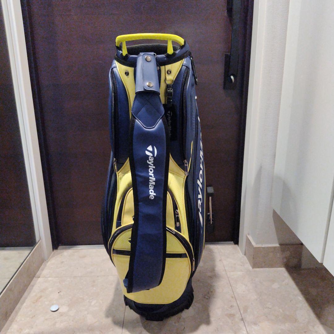 TaylorMade キャディバッグ ネイビー/イエロー9.0型